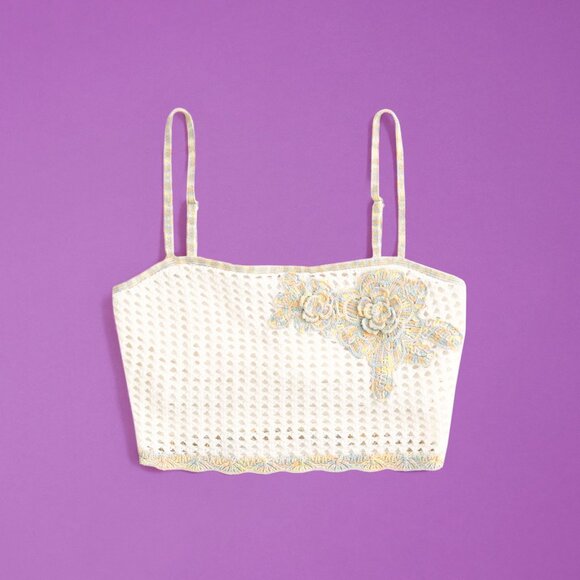 Abercrombie and Fitch Pride Crochet-Rosette Mini Skirt Set- XS - $130 - NWT - Picture 3 of 8